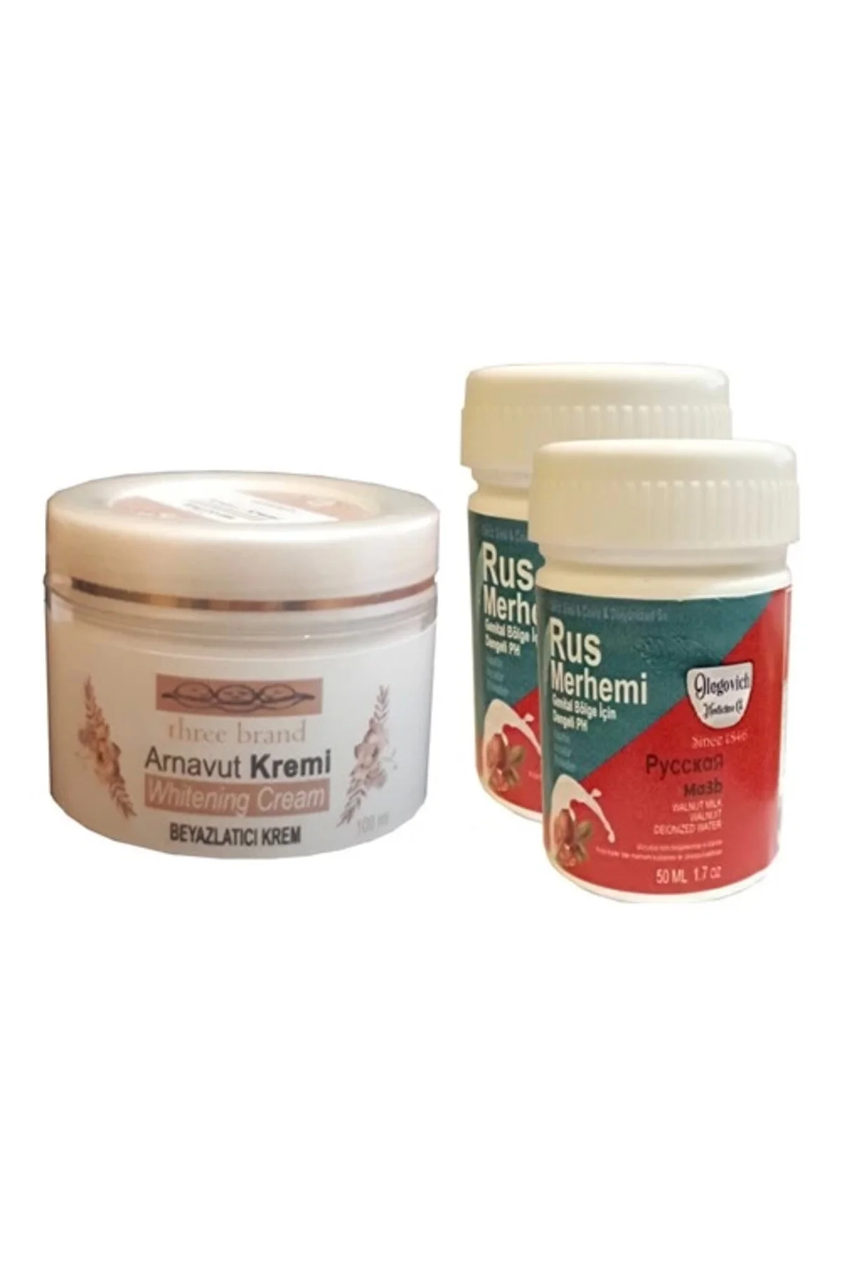 Arnavut Kremi + Rus Merhemi 50 ml – Eklem ve Kas Ağrıları İçin Doğal Çözüm Fiyatı, Yorumları ve Özellikleri