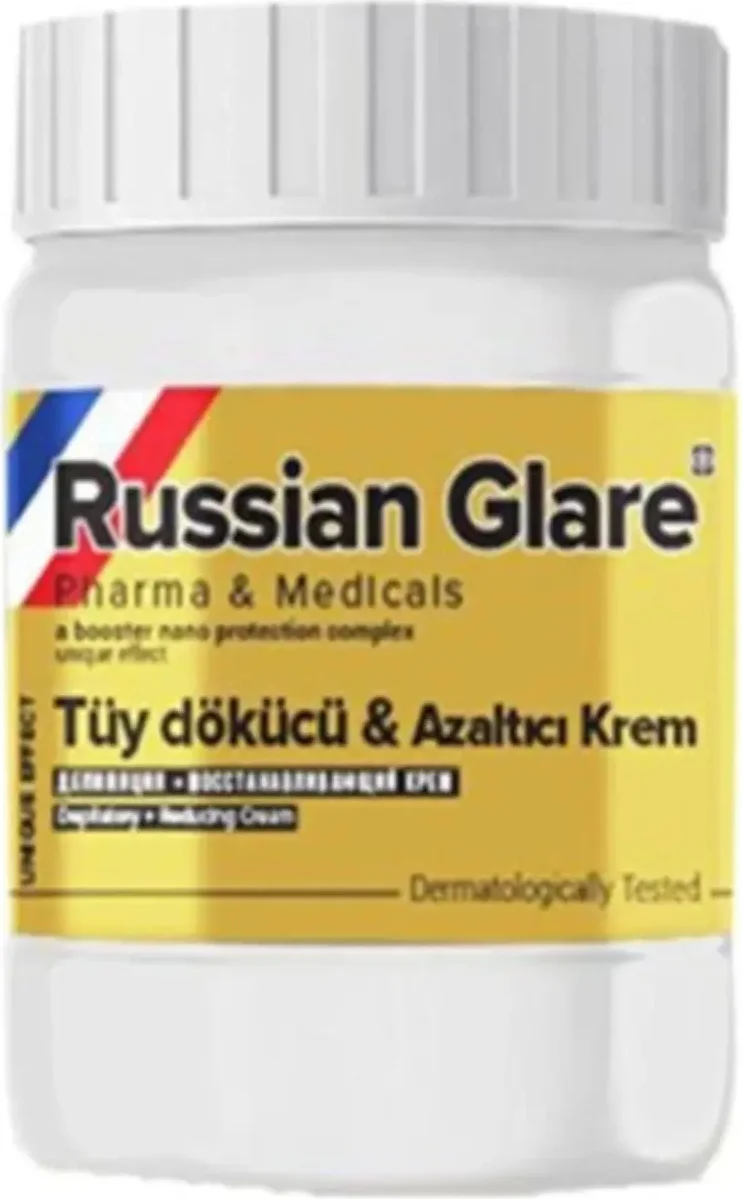 Arnavut Kremi + Russian Glare Tüy Dökücü Merhem Seti - Etkili Kıl Dökme
