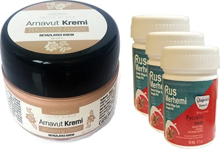 Arnavut Kremi ve Rus Merhemi Seti – Doğal Cilt Bakımı ve Rahatlama