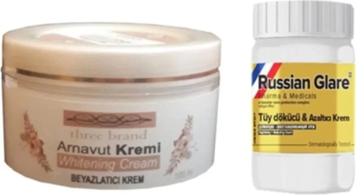 Arnavut Kremi ve Tüy Dökücü Merhem Seti - Doğal Tüy Arındırma Çözümü