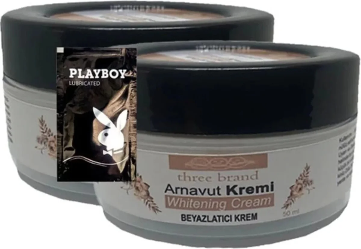 Arnavut Kremi Whitens Cream 2'li Set + 1 Adet Jel Hediye - Cilt Beyazlatma