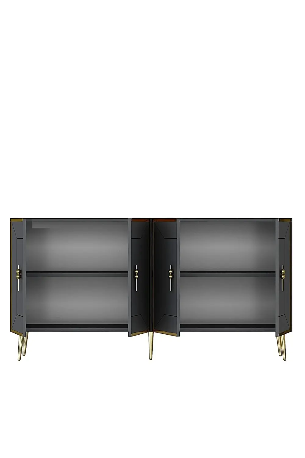 ARNOCT (KB150) KONSOL ANTRASİT-GÜMÜŞ