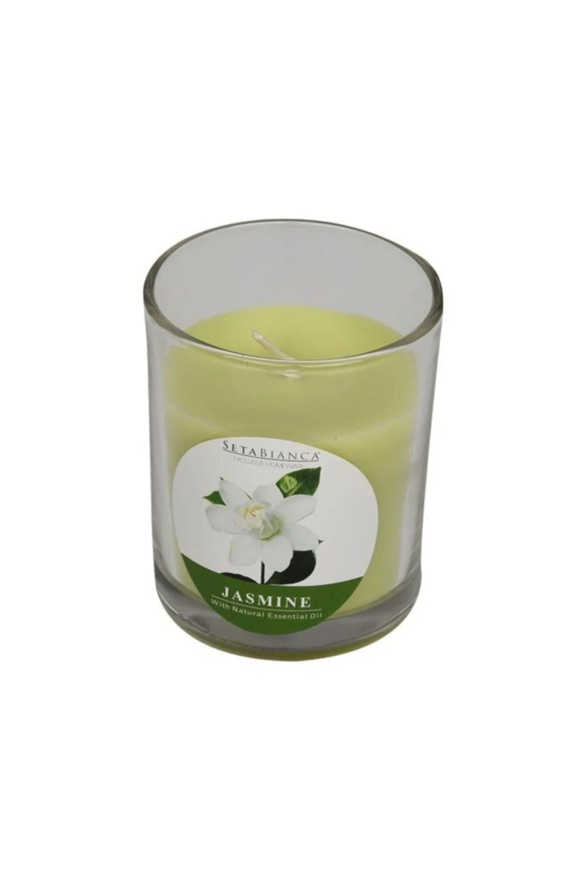 Aroma Mum Kokulu Cam Kutu Jasmıne 8.5*8.5*9cm