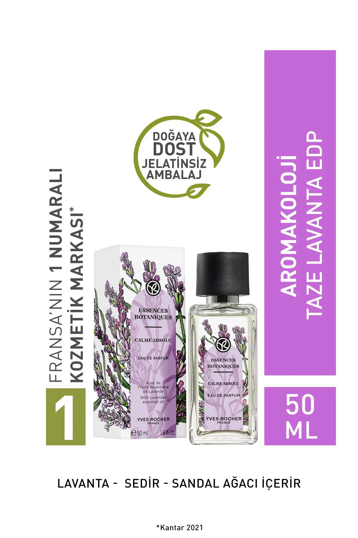 Aromakoloji- Taze Lavanta EDP - 50 ml-44778