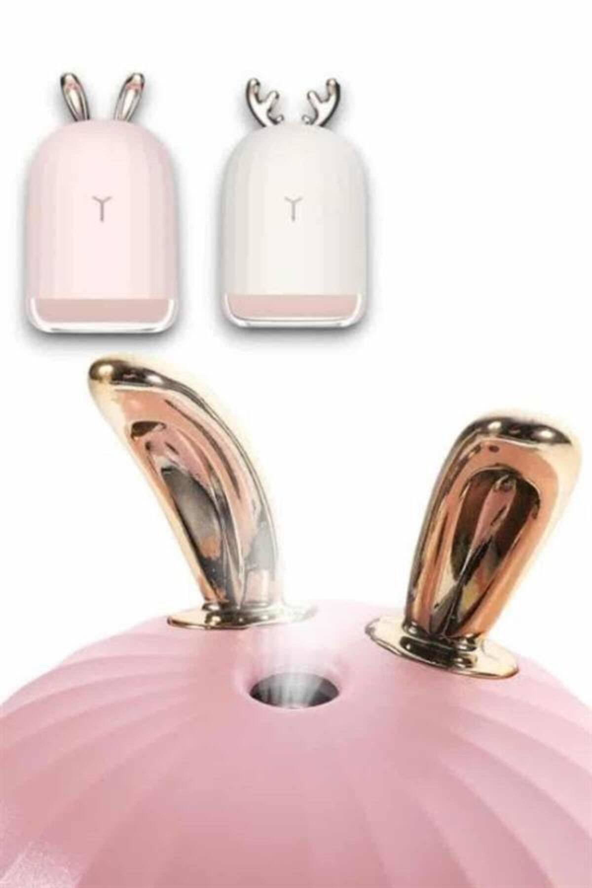 Aromaterapi Hava Nemlendirici Dekoratif USB Şarjlı Tavşan Nemlend