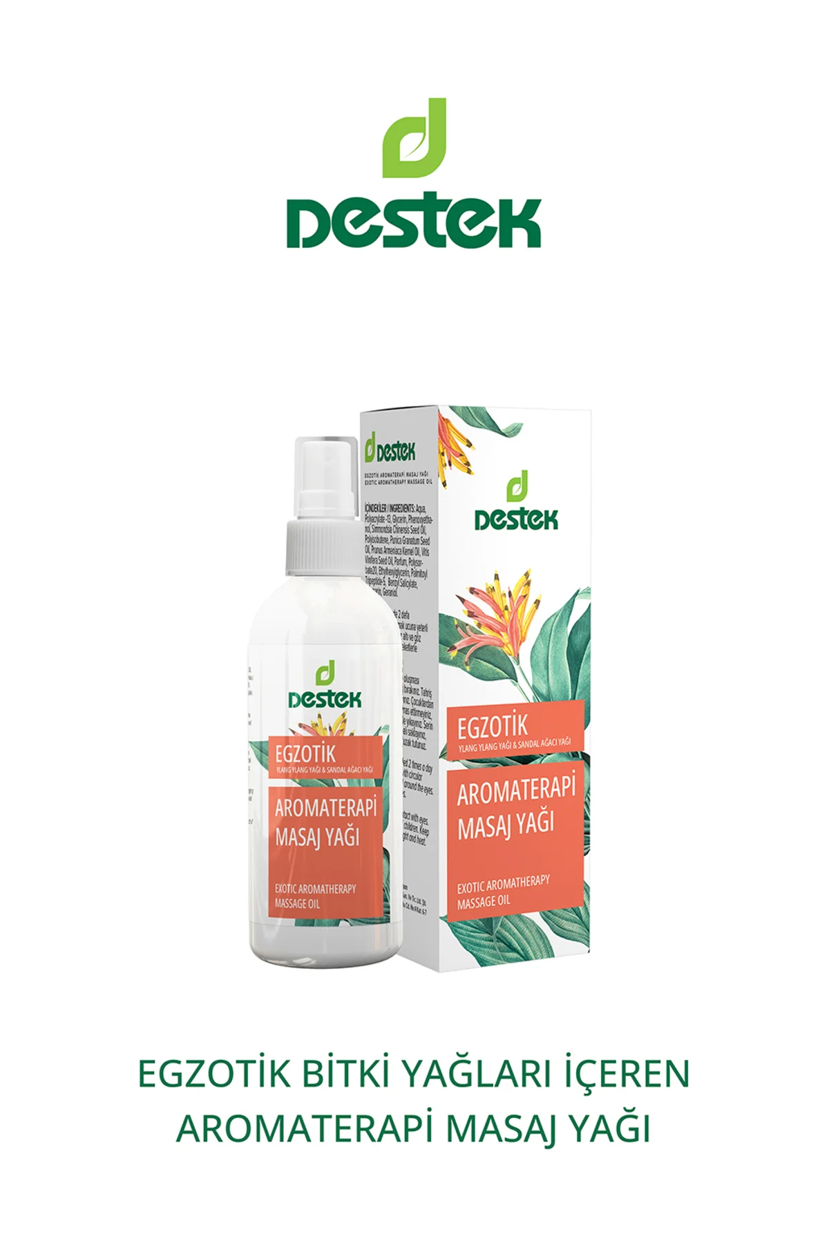 Aromaterapi Masaj Yağı Egzotik 150 ml