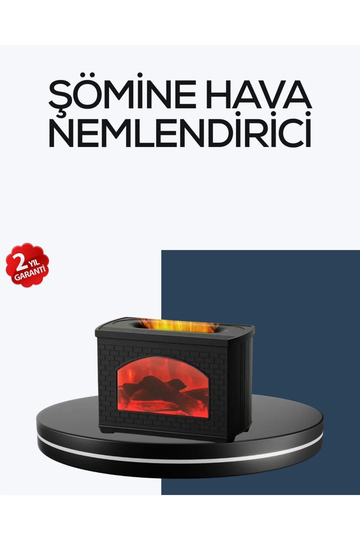 Aromaterapi Uyumlu Ultrasonik Oda Nemlendirici Ayarlanabilir Sis Çıkışlı