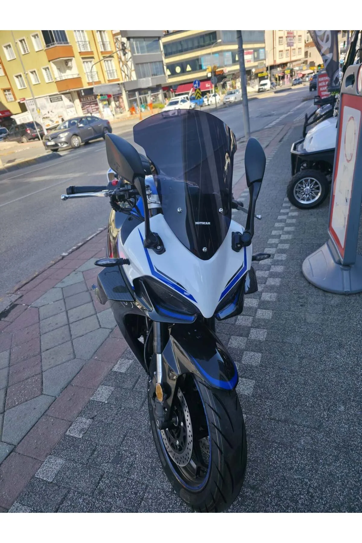 Arora AR 250 Ön Cam 2026-2027 Model 44cm Siyah Renkli 4mm - Görsel 2