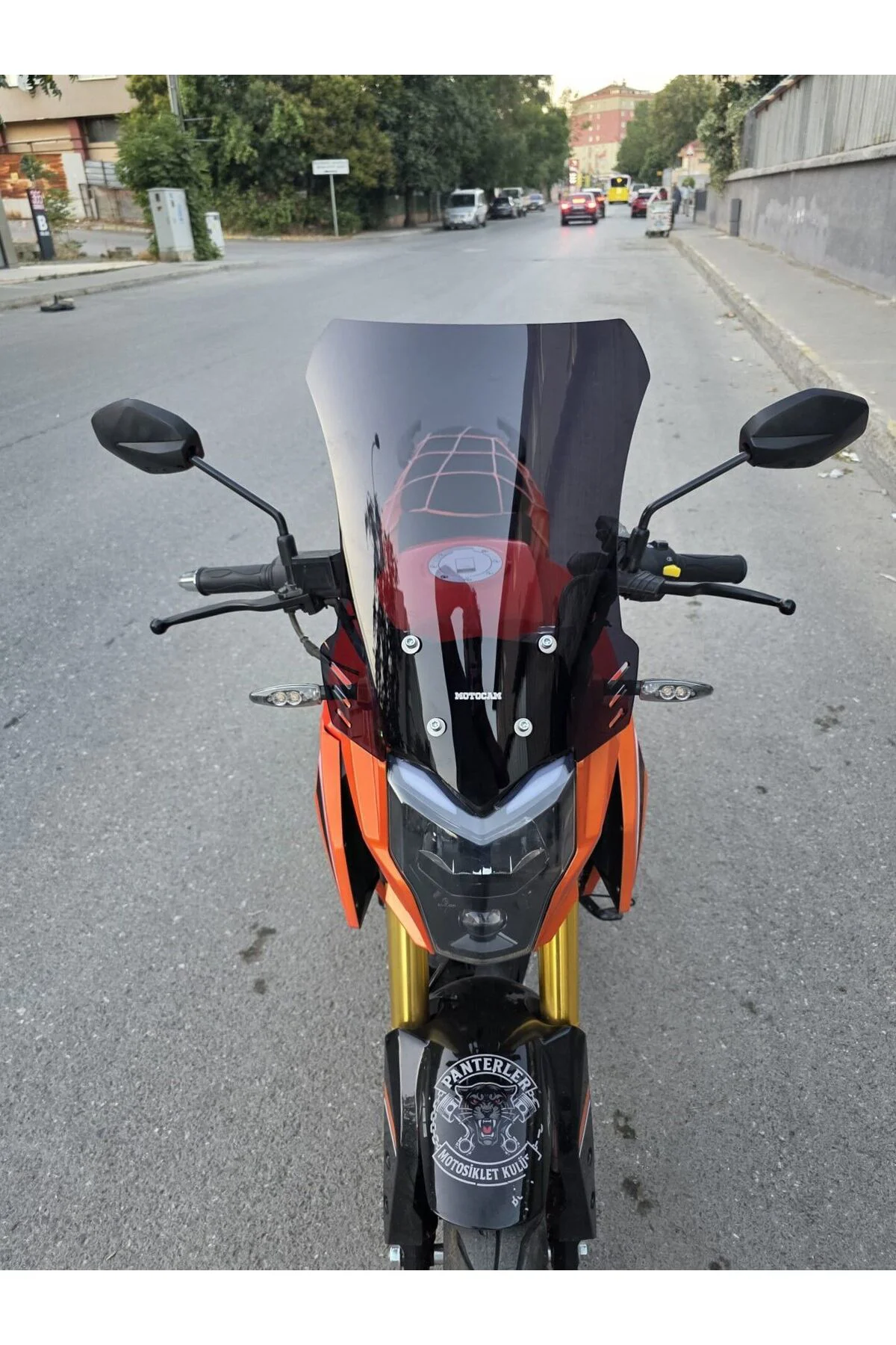 Arora ARS 200 Ön Cam 2022-2026 Model 46cm Siyah Renkli 4mm