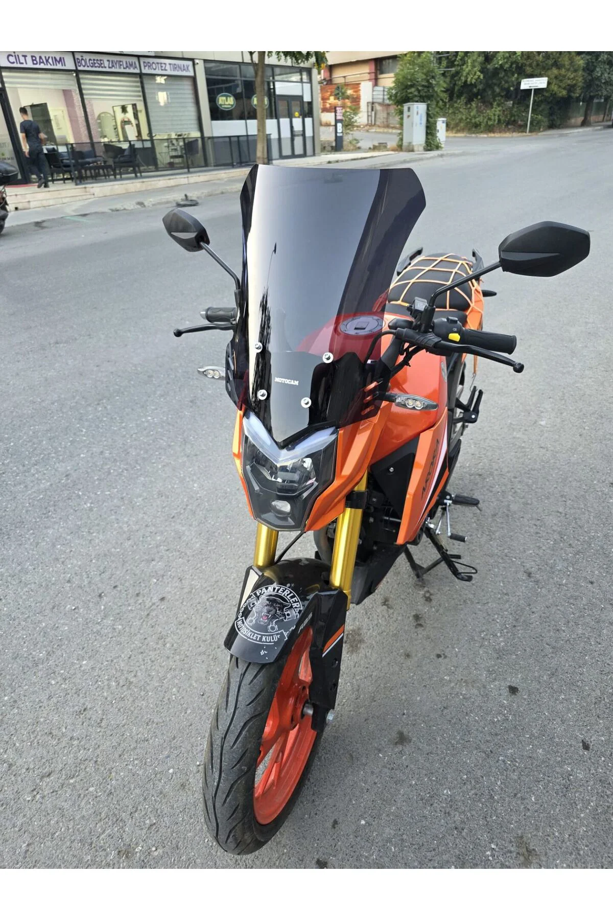Arora ARS 200 Ön Cam 2022-2026 Model 46cm Siyah Renkli 4mm