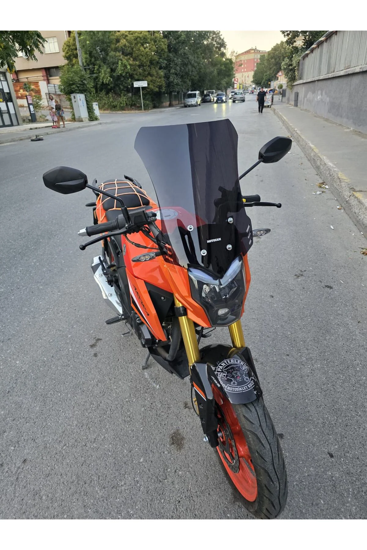 Arora ARS 200 Ön Cam 2022-2026 Model 46cm Siyah Renkli 4mm