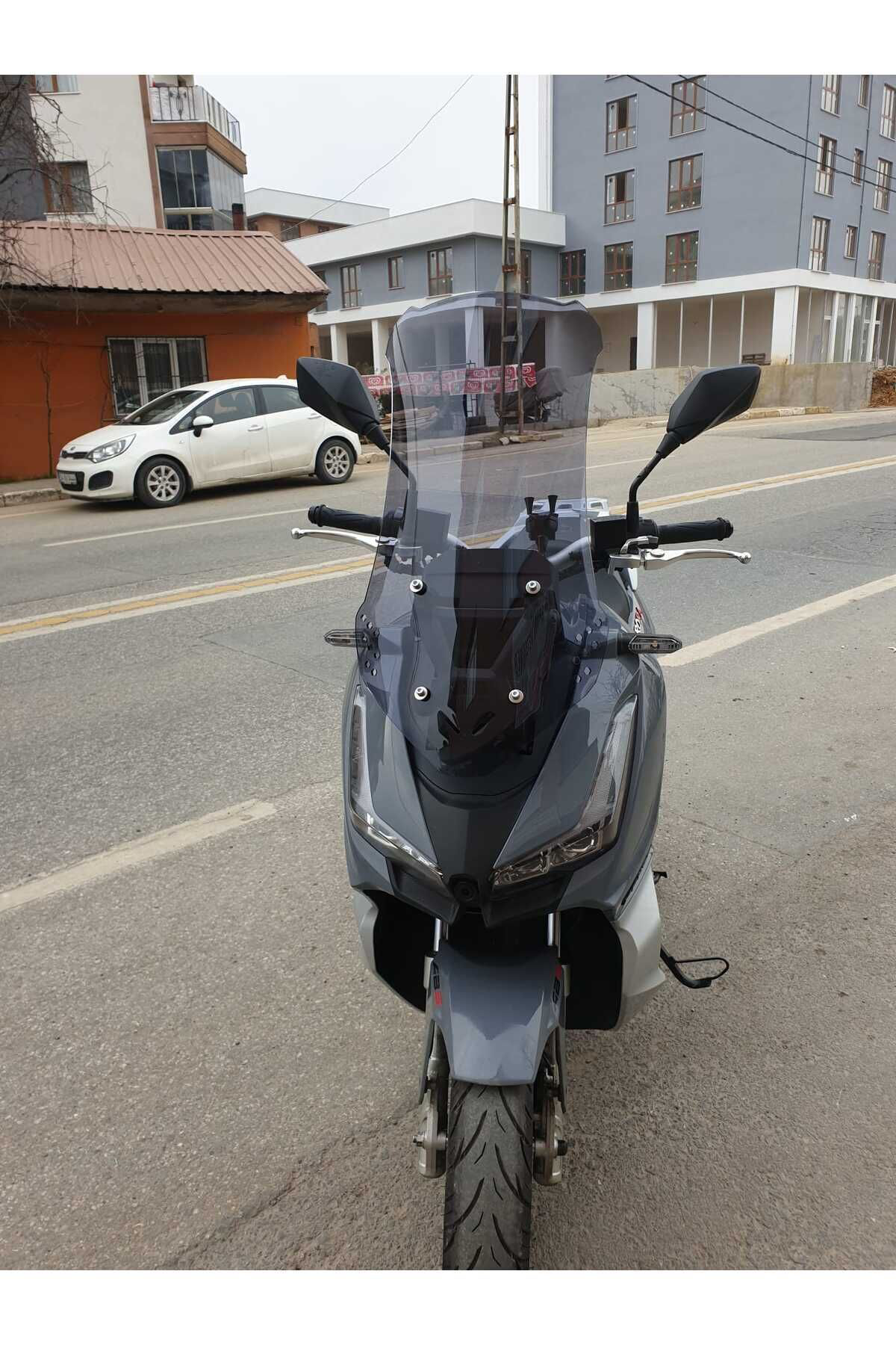 Motocam Arora Beatrix 150 Siperlik Ön Cam 2023-2025 Model 65Cm Füme Renkl