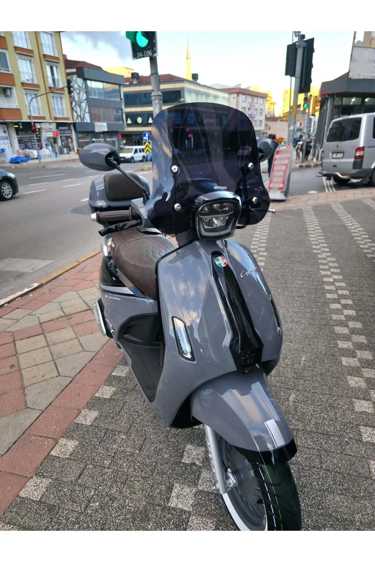 Arora Cappucino PRO 50 Ön Cam 2026-2027 Model 38cm Siyah Renkli 4mm APARATSIZ - Görsel 2