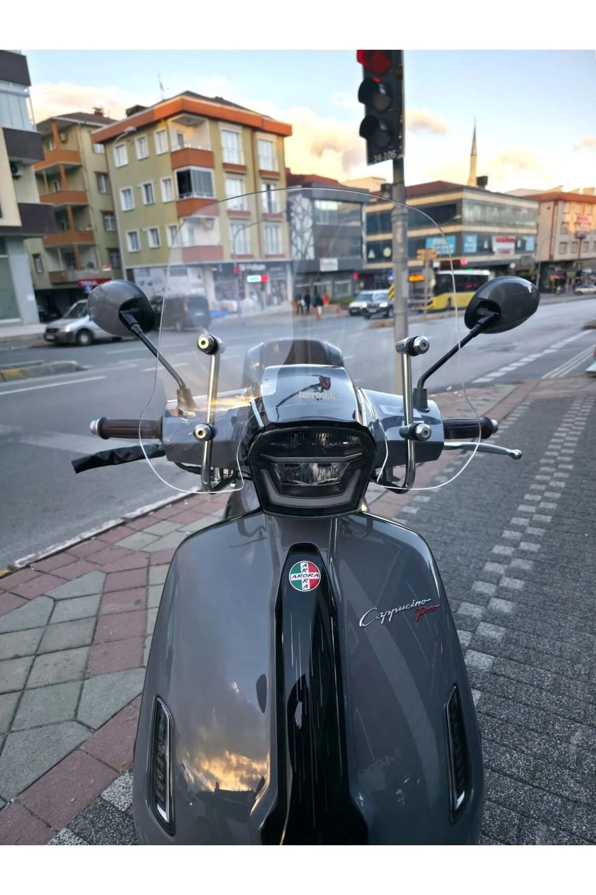 Arora Cappucino PRO 50 Ön Cam 2026-2027 Model 38cm Şeffaf Renkli 4mm APARATSIZ - Görsel 5