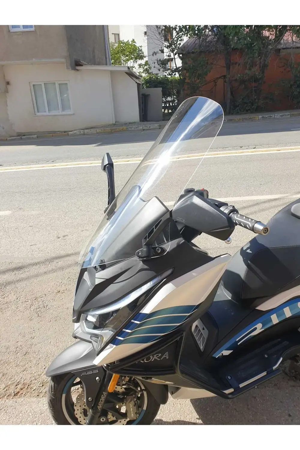 Arora Chinf 318 Ön Cam 2023 2024 Model 75cm Şeffaf Renkli 4mm UZU