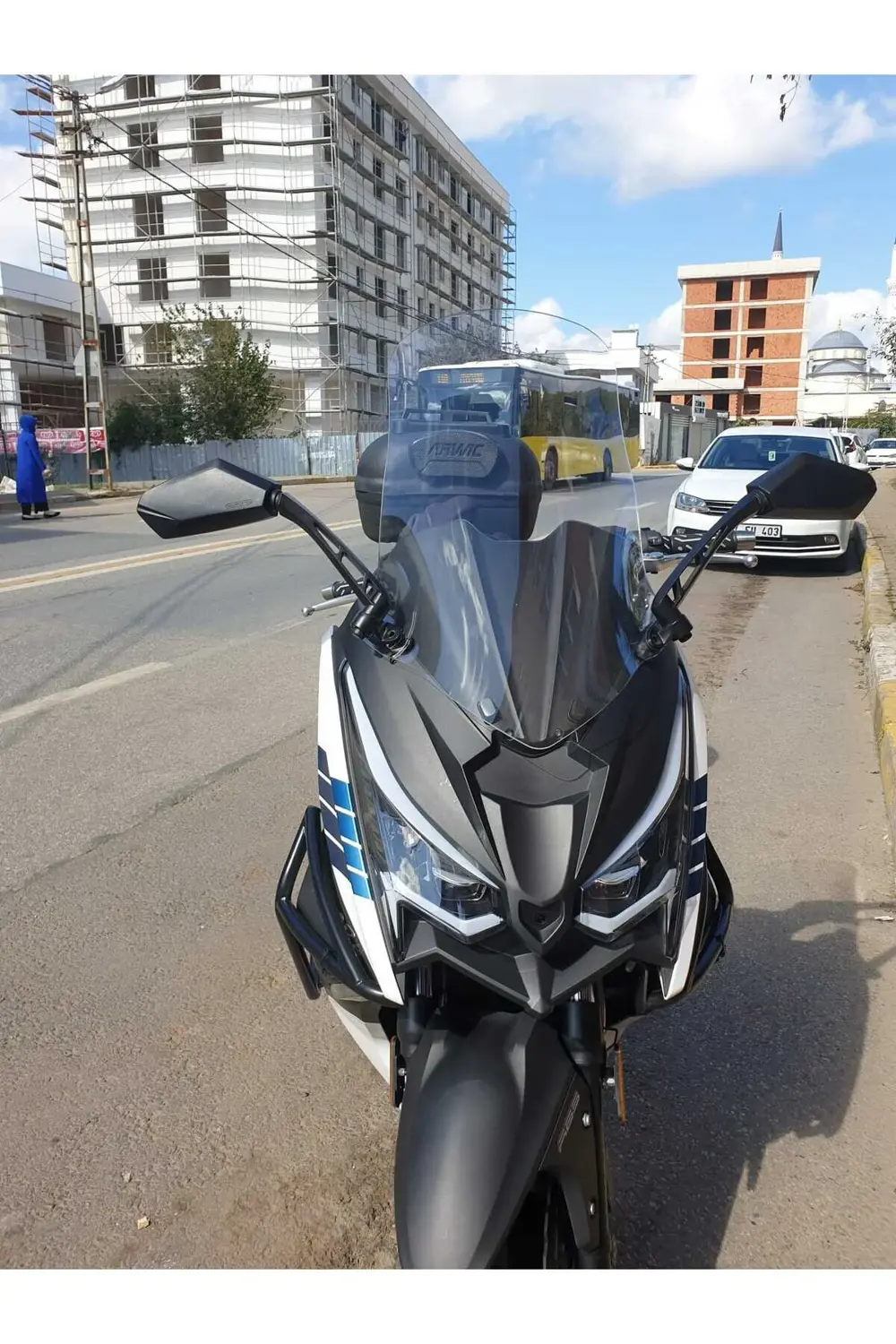 Arora Chinf 318 Ön Cam 2023 2024 Model 75cm Şeffaf Renkli 4mm UZU