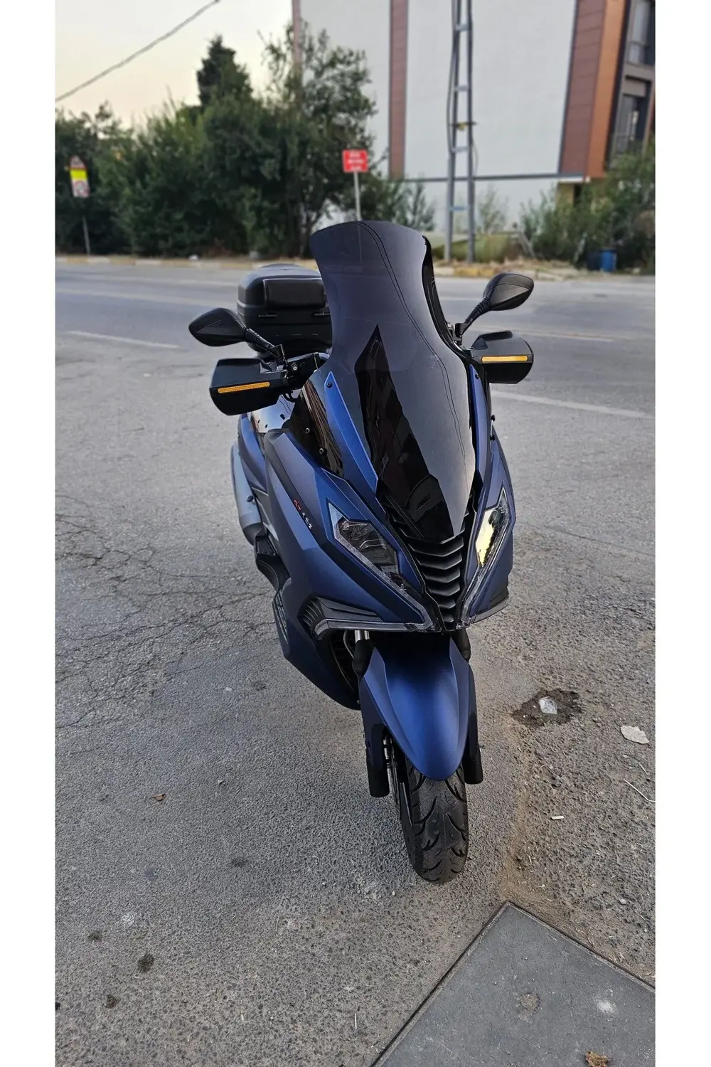 Arora GT 125 250 Siperlik Ön Cam 2023-2025 Model 83cm Siyah Renkl