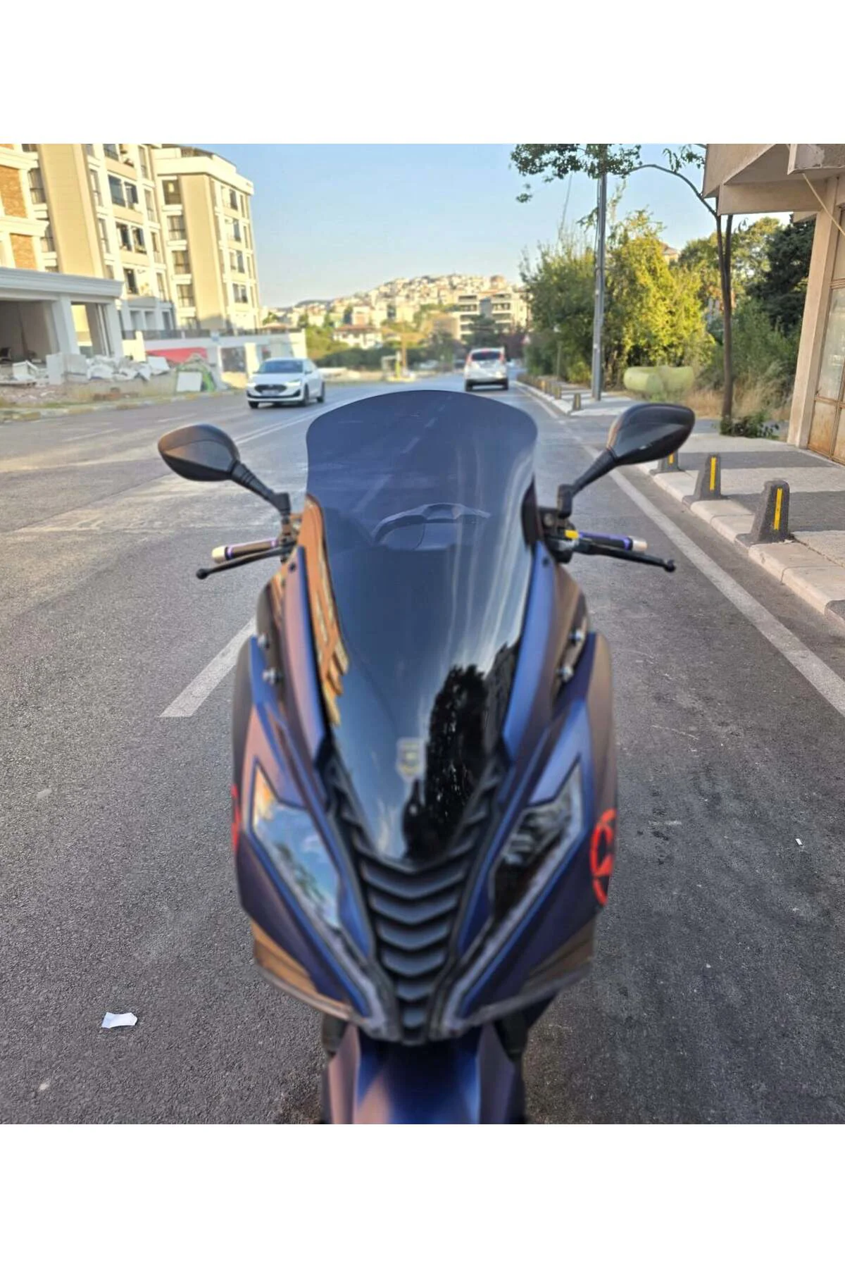 Arora GT 125 Ön Cam 2023-2026 Model 65cm Siyah Renkli 4mm ORİJİNA