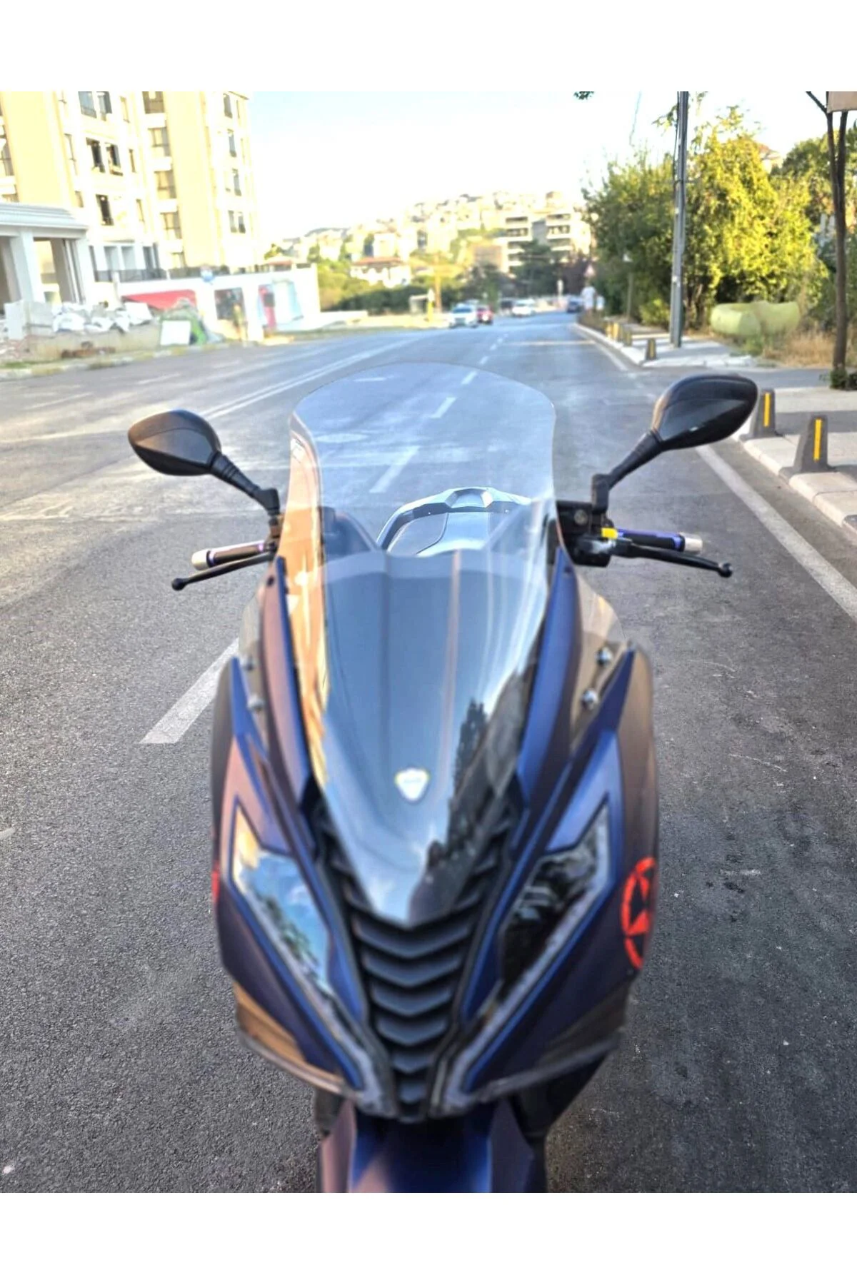 Arora GT 125 Ön Cam 2023-2026 Model 65cm Şeffaf Renkli 4mm ORİJİN