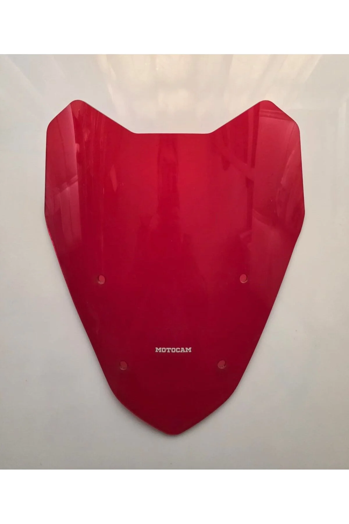 Arora HTX PRO 125 Ön Cam 2025-2026 Model 40cm Kırmızı Renkli 4mm - Görsel 3