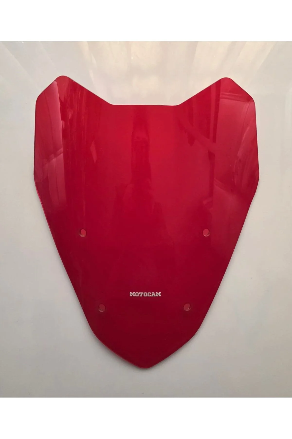 Arora HTX PRO 125 Ön Cam 2025-2026 Model 40cm Kırmızı Renkli 4mm - Görsel 4