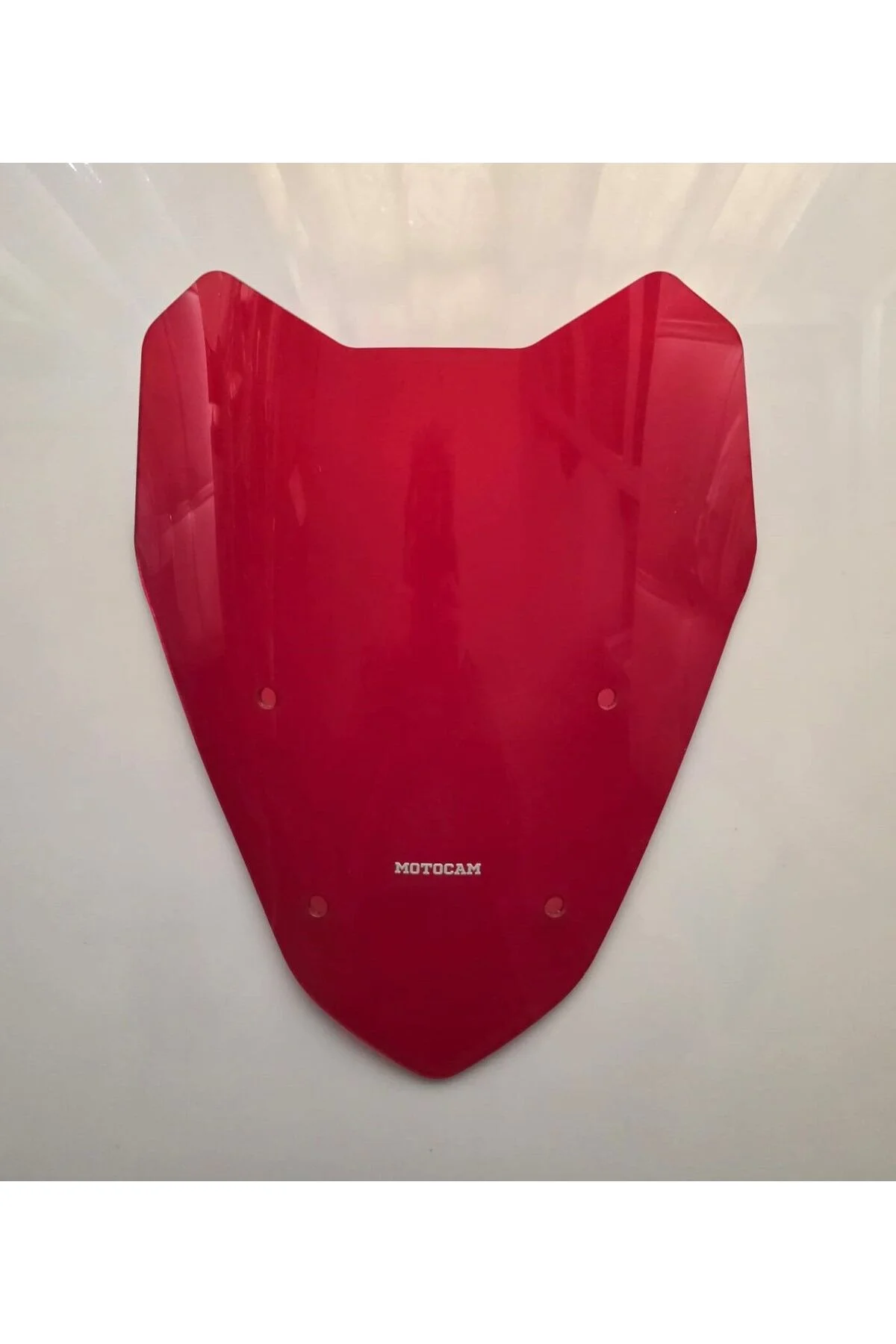 Arora HTX PRO 125 Ön Cam 2025-2026 Model 40cm Kırmızı Renkli 4mm - Görsel 6