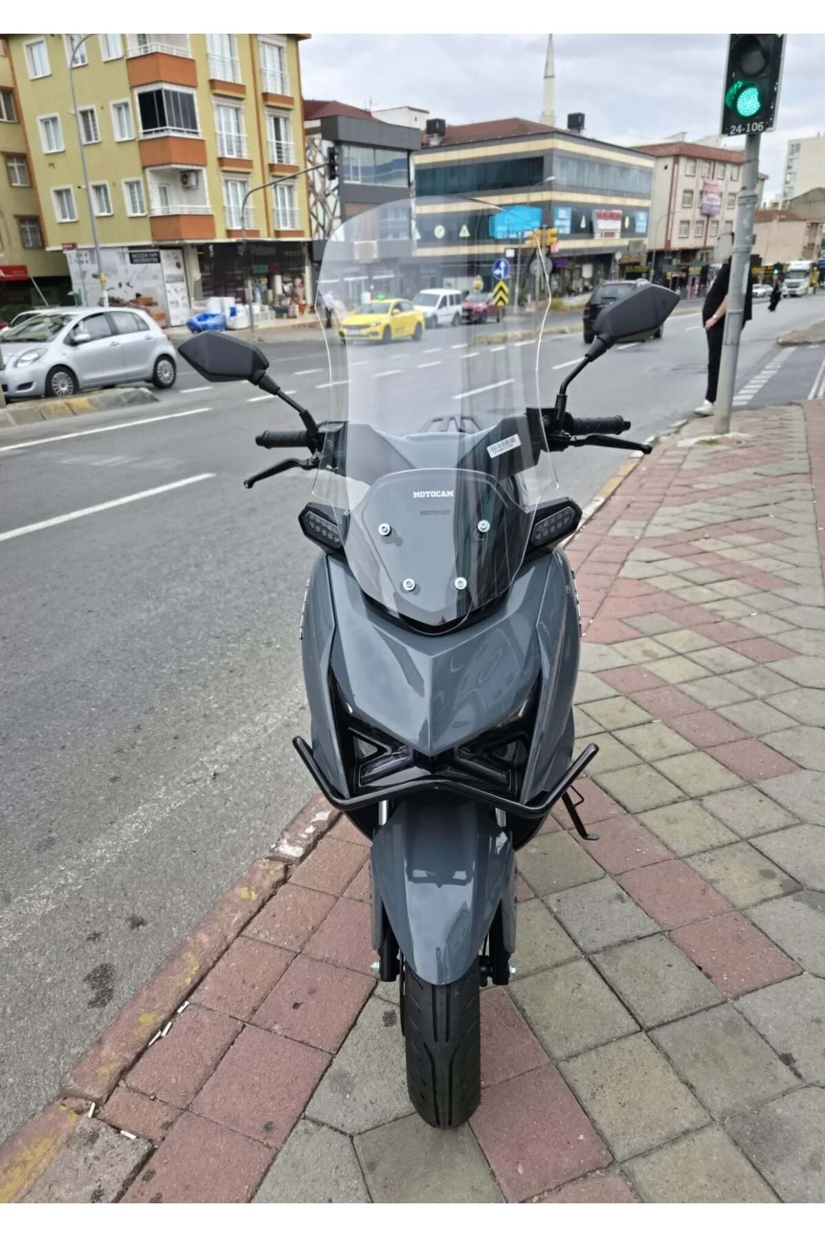 Arora HTX PRO 125 Ön Cam 2025-2026 Model 65cm Şeffaf Renkli 4mm - Görsel 8