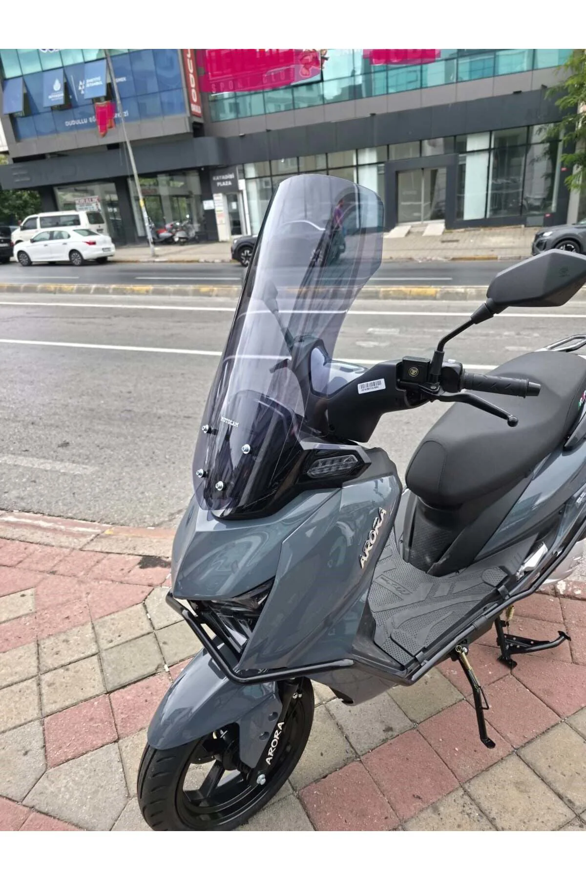 Arora HTX PRO 50 Ön Cam 2025-2026 Model 65cm Füme Renkli 4mm