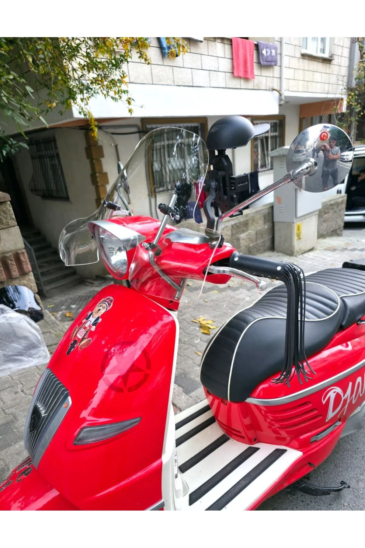 Arora Malibu 125 Ön Cam 2017-2026 Model 39cm Şeffaf Renkli 4mm El