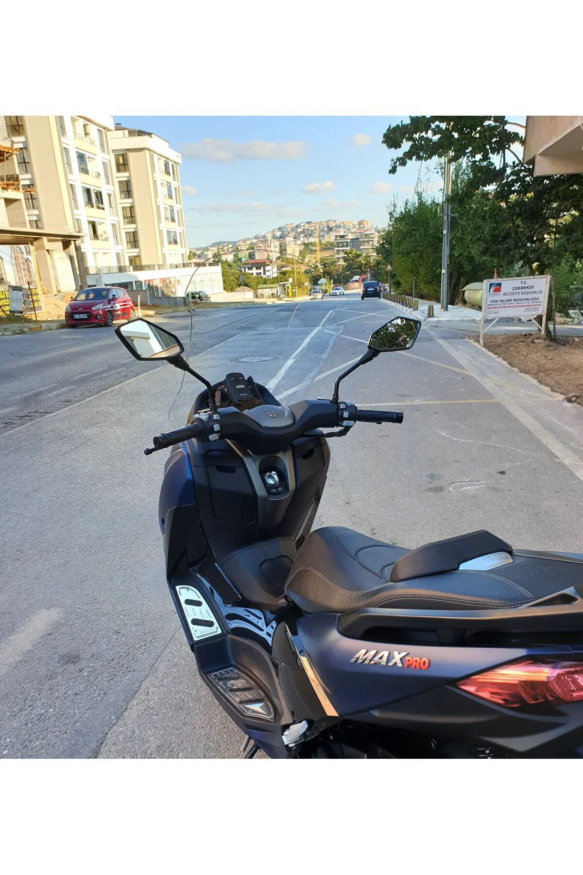Arora Max PRO 125 Ön Cam 2023-2026 Model 65cm Şeffaf Renkli 4mm O