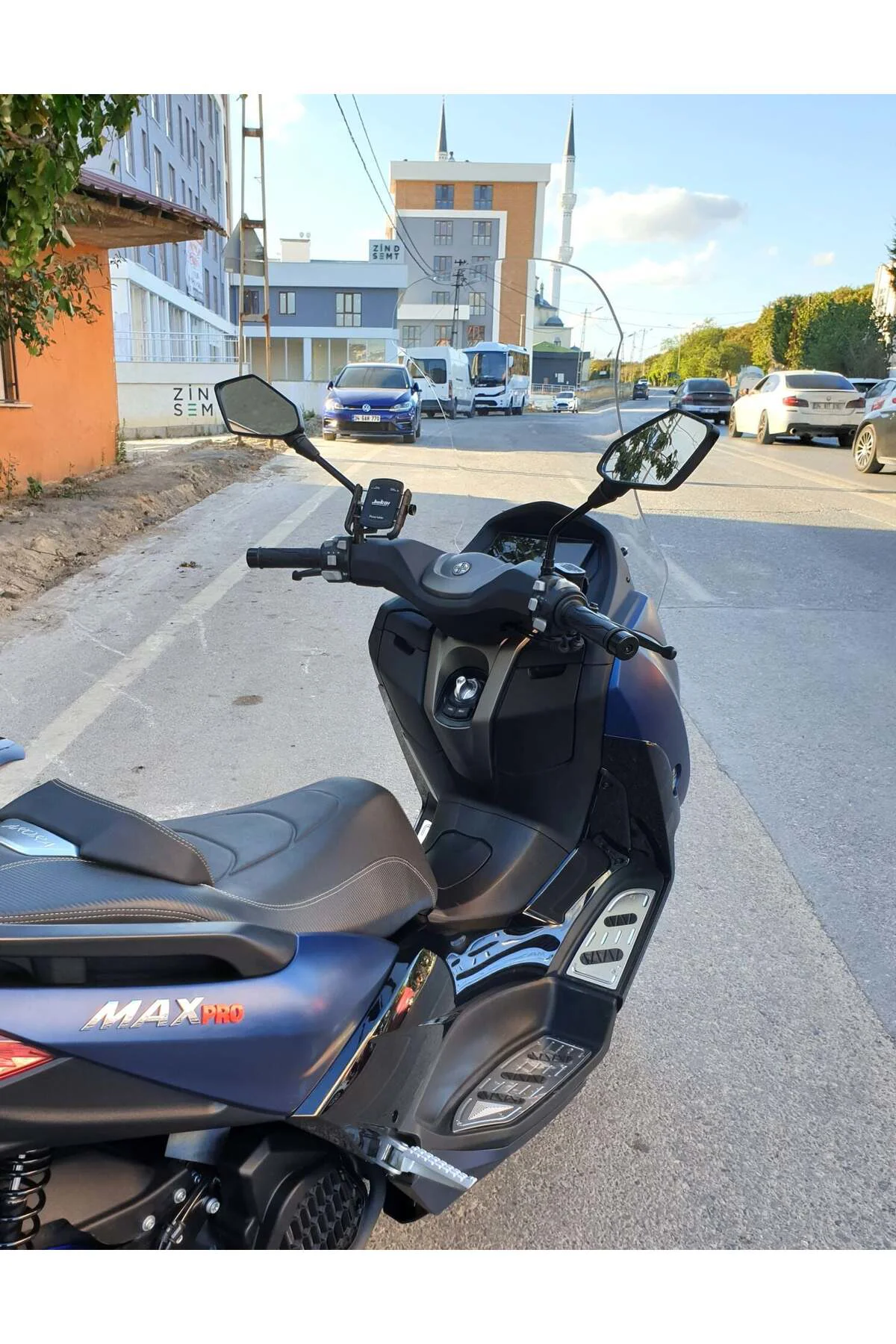 Arora Max PRO 125 Ön Cam 2023-2026 Model 75cm Şeffaf Renkli 4mm U