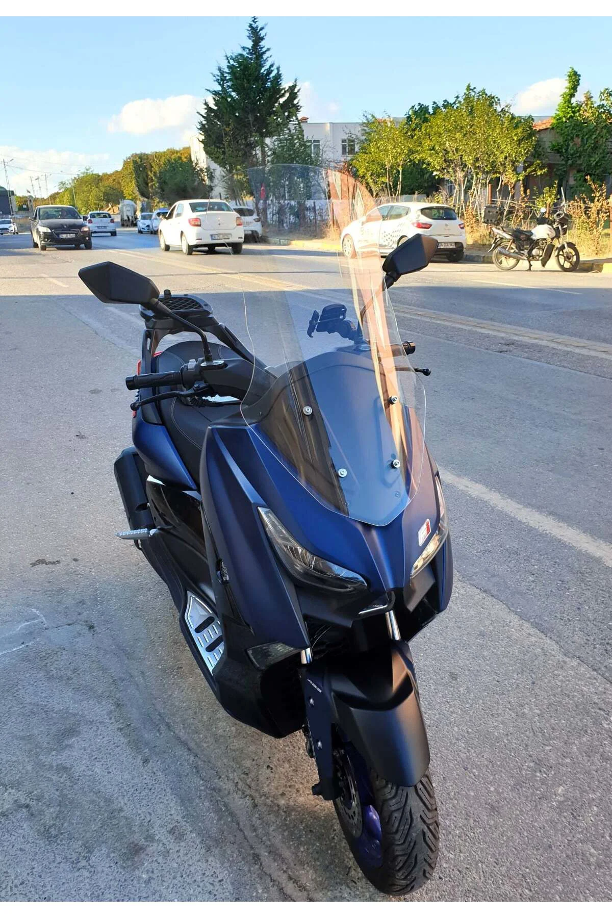 Arora Max PRO 125 Ön Cam 2023-2026 Model 75cm Şeffaf Renkli 4mm U