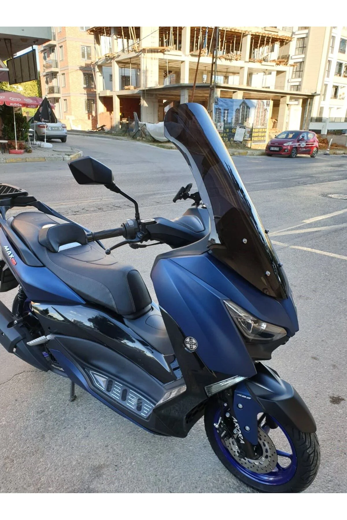 Arora Max PRO 125 Ön Cam 2023-2026 Model 65cm Siyah Renkli 4mm OR