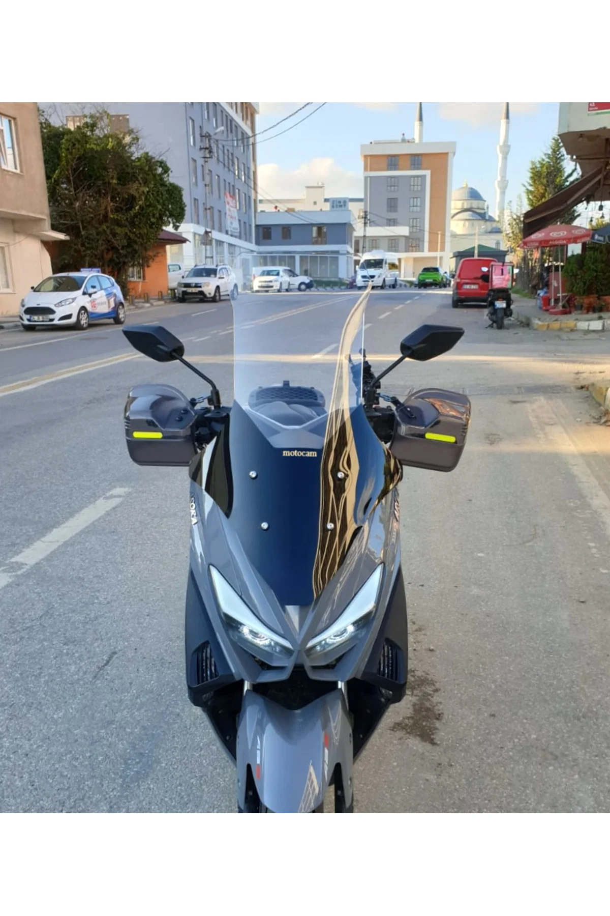 Arora Max PRO 125 Ön Cam 2023-2026 Model 78cm Şeffaf Renkli 4mm U