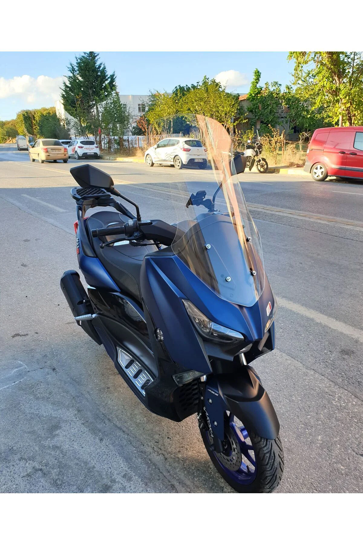 Arora Max PRO 125 Ön Cam 2023-2026 Model 65cm Şeffaf Renkli 4mm O