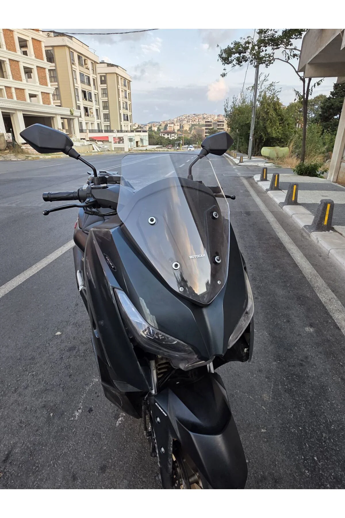 Arora Max PRO 125 Ön Cam 2023-2026 Model 43cm Şeffaf Renkli 4mm S