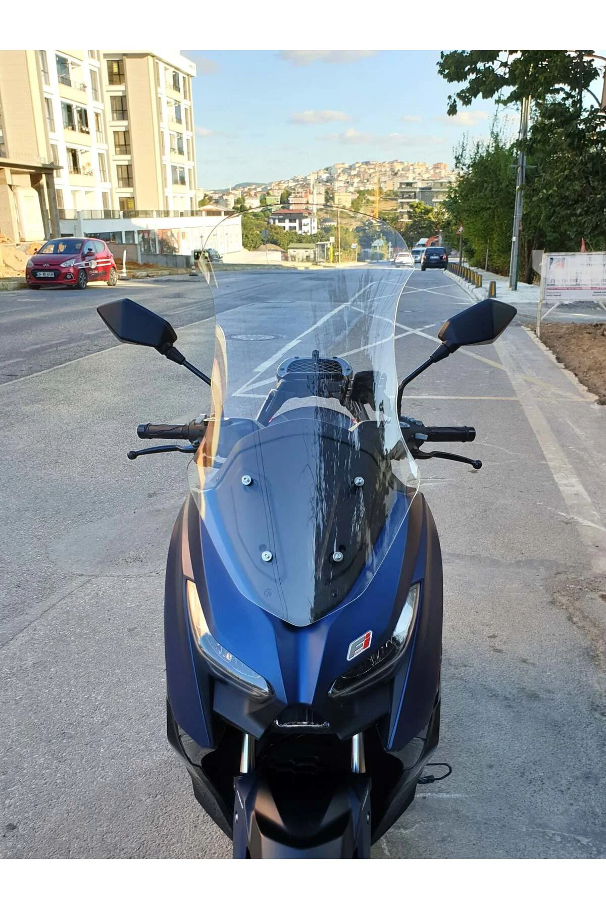 Arora Max PRO 125 Ön Cam 2023-2026 Model 75cm Şeffaf Renkli 4mm U