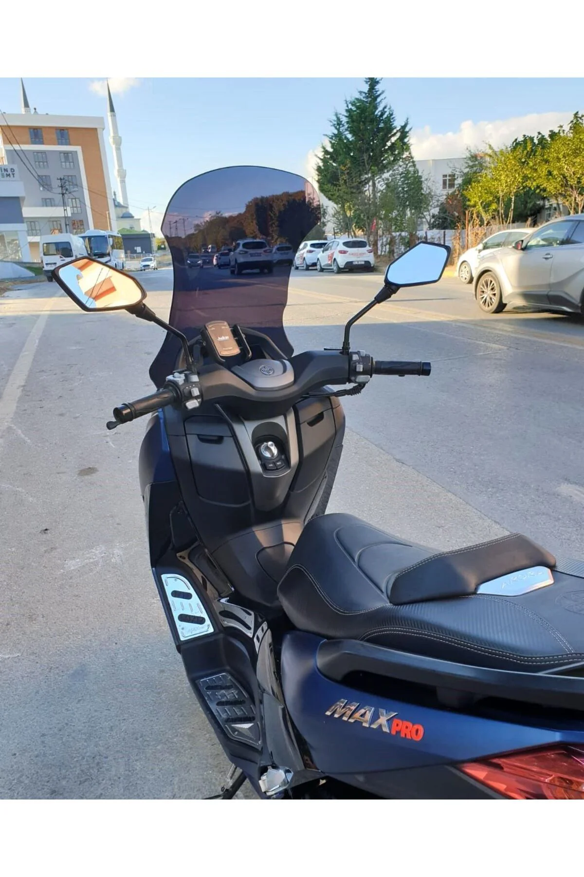 Arora Max PRO 125 Ön Cam 2023-2026 Model 65cm Siyah Renkli 4mm OR
