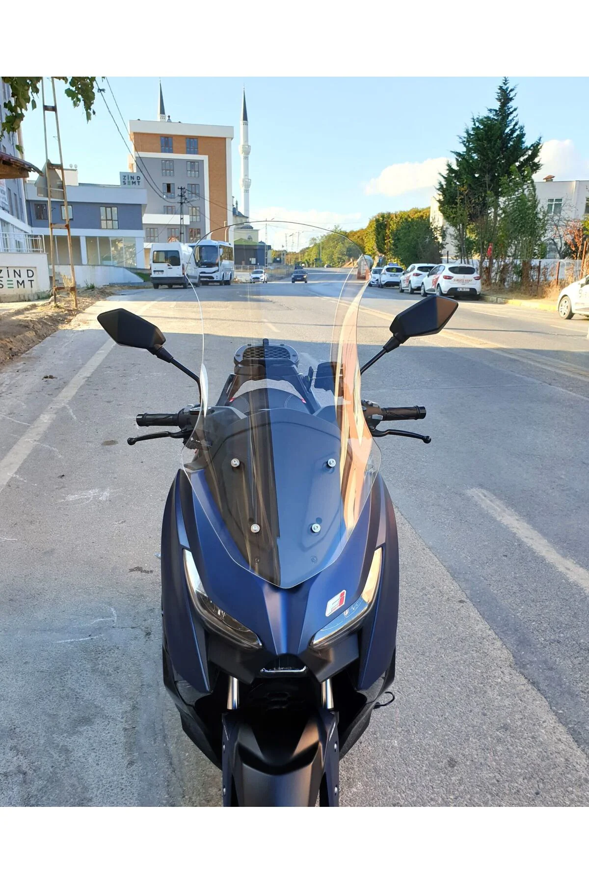 Arora Max PRO 125 Ön Cam 2023-2026 Model 65cm Şeffaf Renkli 4mm O
