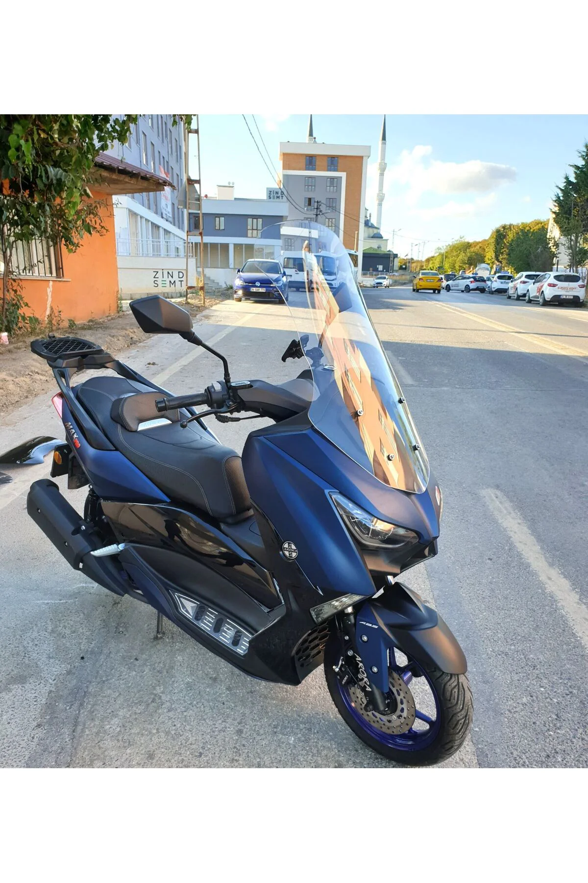 Arora Max PRO 125 Ön Cam 2023-2026 Model 75cm Şeffaf Renkli 4mm U