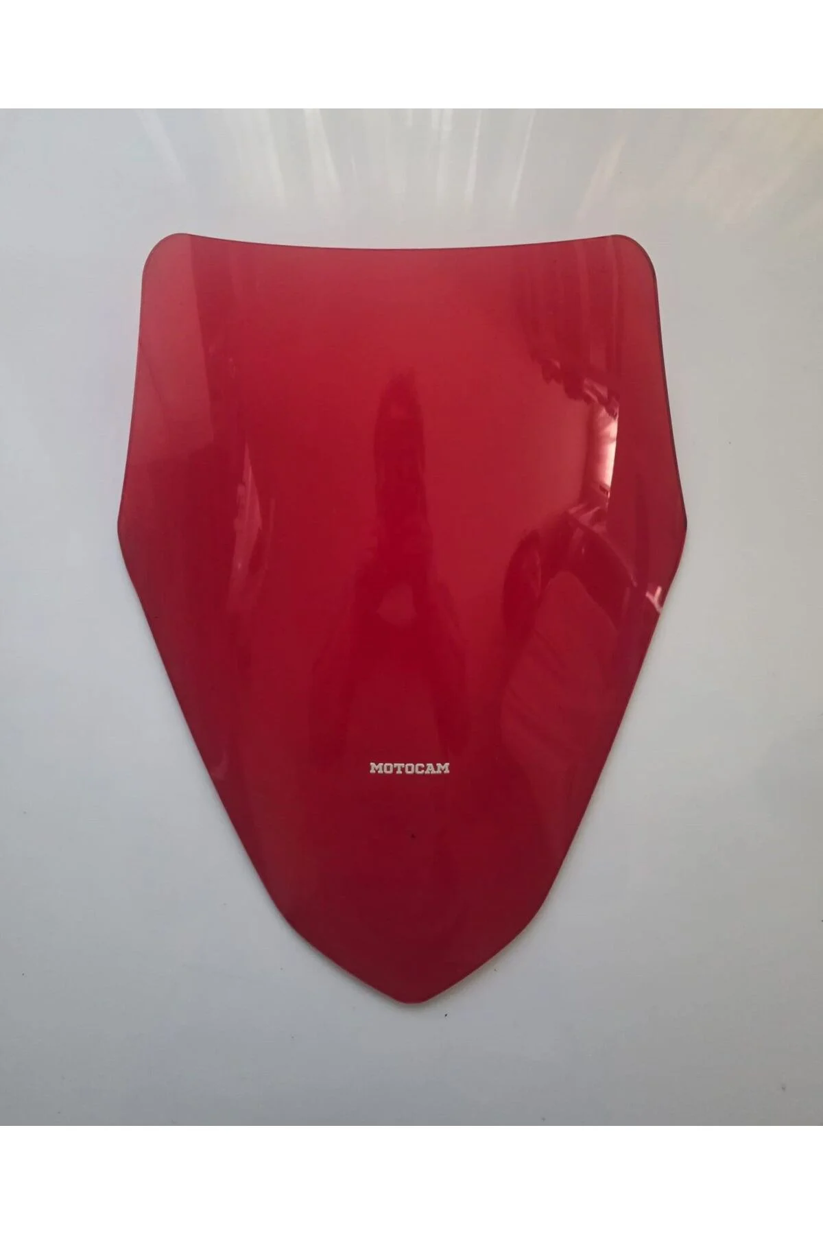 Arora Max Pro 250 Ön Cam 2025-2026 Model 43cm Kırmızı Renkli 4mm Arora Max Pro 250 Ön Cam 2025-2026 Model 43cm Kırmızı Renkli 4mm