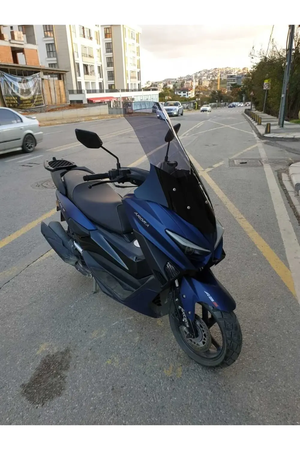 Arora Max PRO Ön Cam 2023-2025 Model 78cm Füme Renkli 4mm UZUN