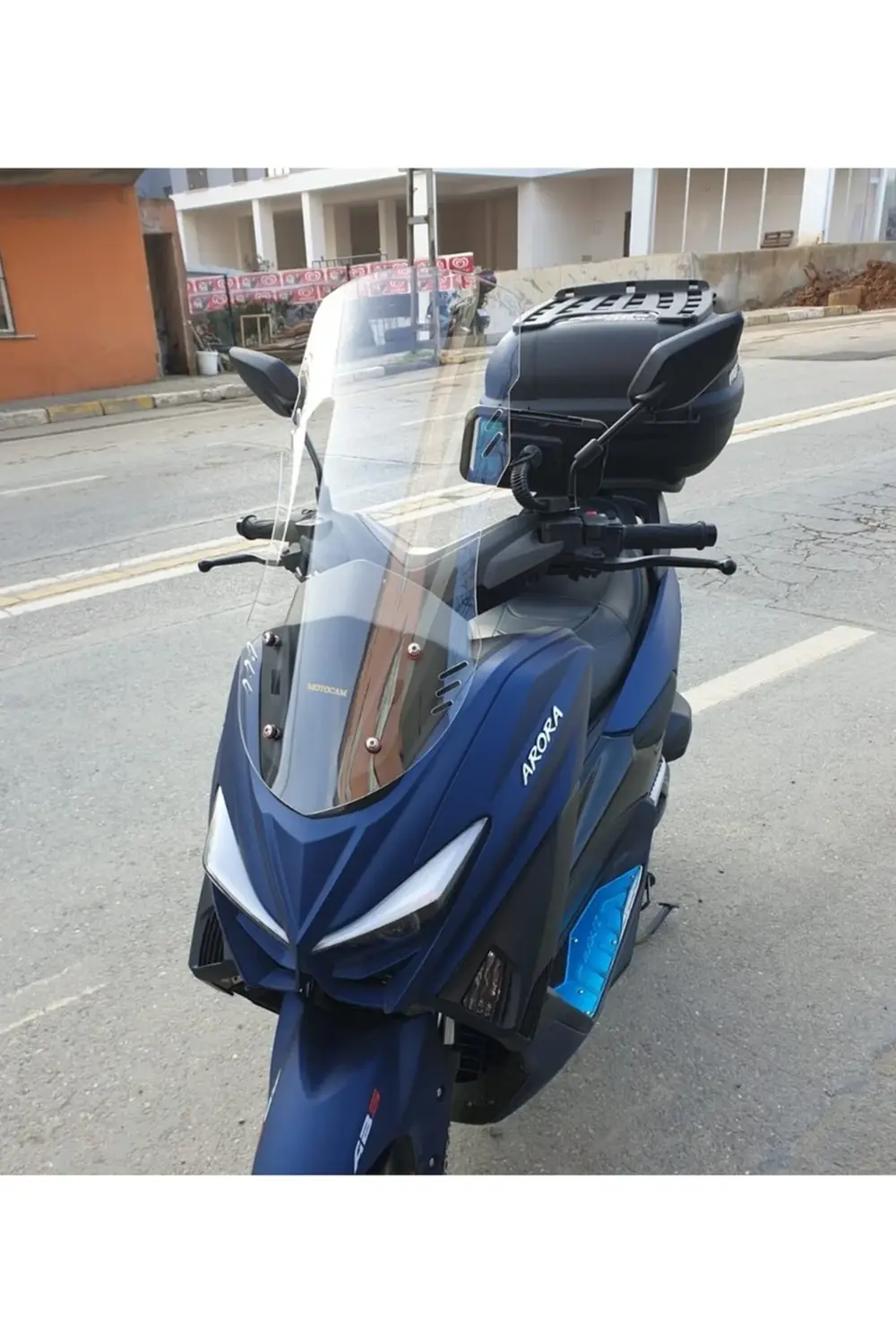 Arora Max T Easy 125 Ön Cam 2022-2025 Model 55cm Şeffaf Renkli 4m