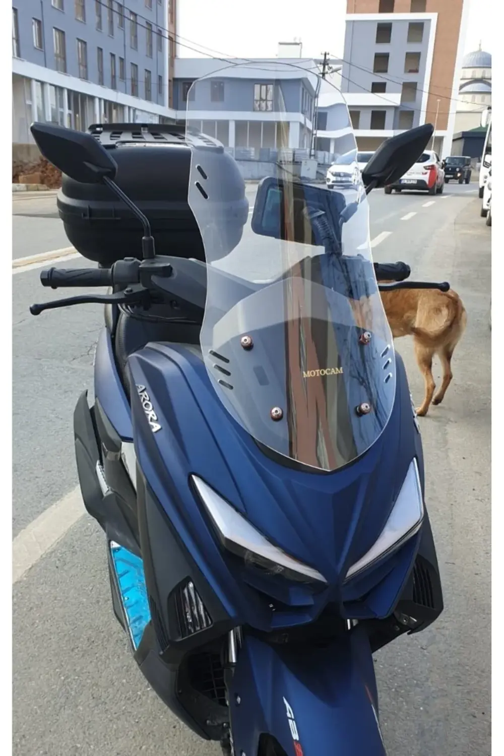 Arora Max T Easy 125 Ön Cam 2022-2025 Model 55cm Şeffaf Renkli 4m