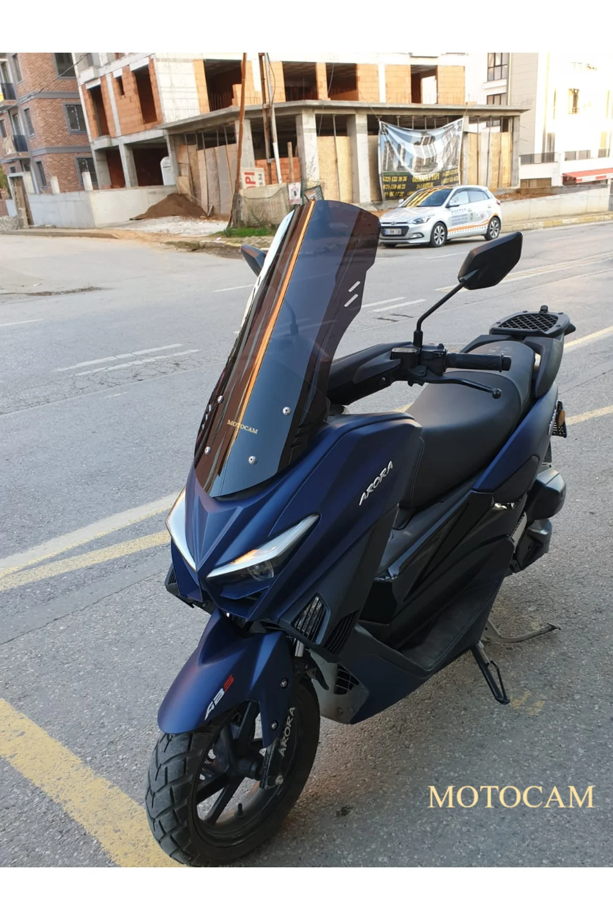 Arora Max T Easy 125 Ön Cam 2022-2026 Model 75cm Siyah Renkli 4mm