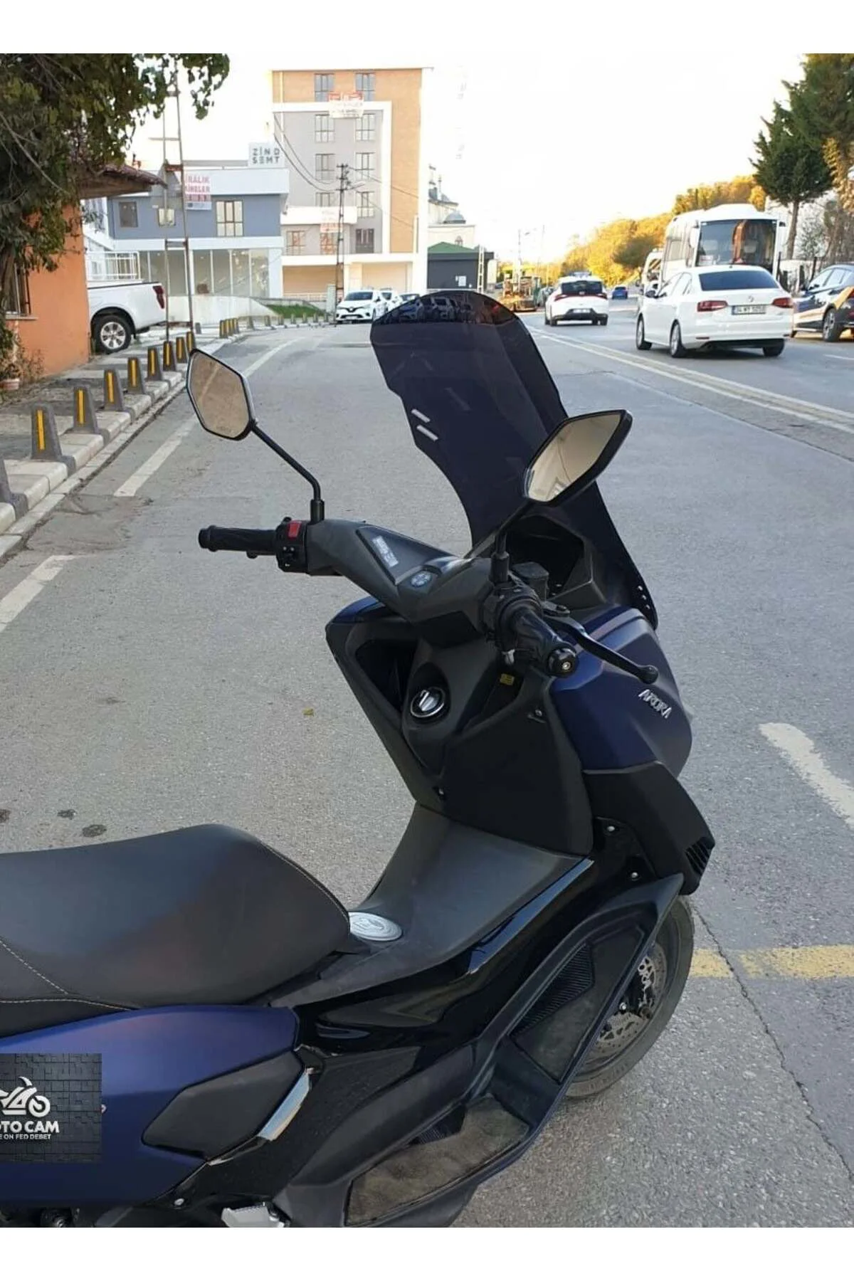 Arora Max T Easy 125 Ön Cam 2022-2026 Model 75cm Siyah Renkli 4mm