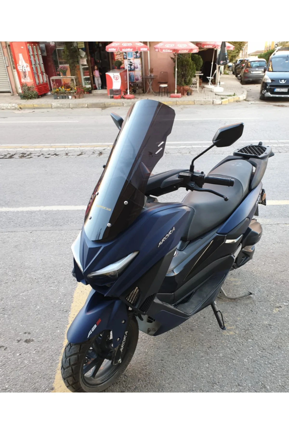 Arora Max T Easy 125 Ön Cam 2022-2026 Model 65cm Siyah Renkli 4mm