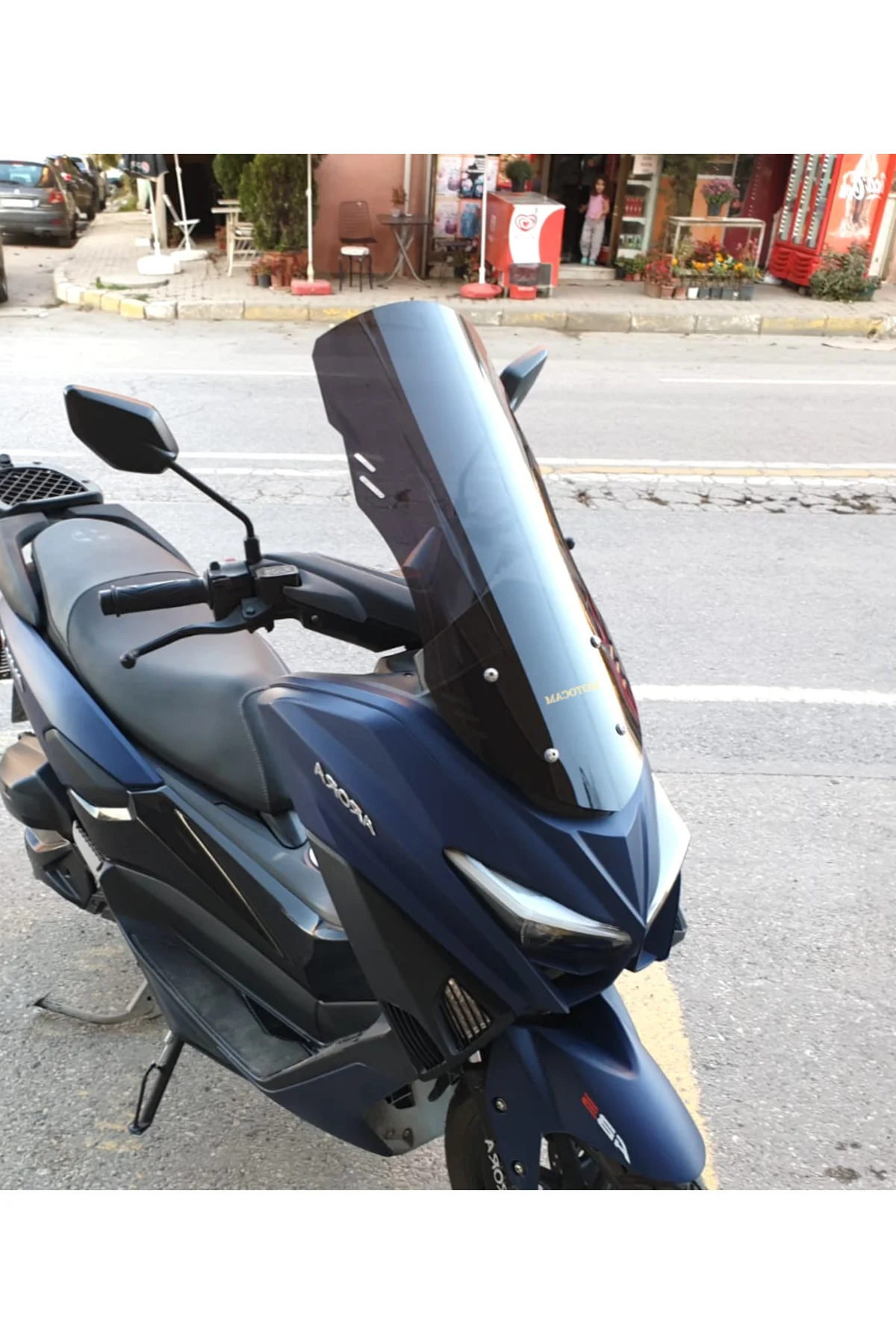 Arora Max T Easy 125 Ön Cam 2022-2026 Model 75cm Siyah Renkli 4mm