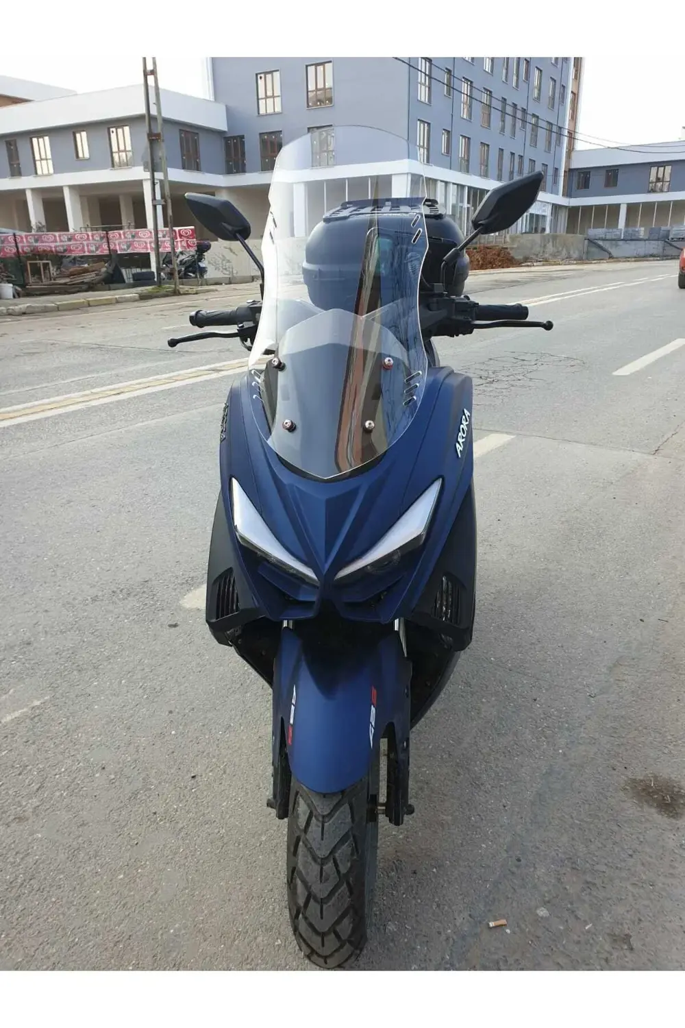 Arora Max T Ön Cam 2022 2024 Model 55cm Şeffaf Renkli 4mm KISA SP