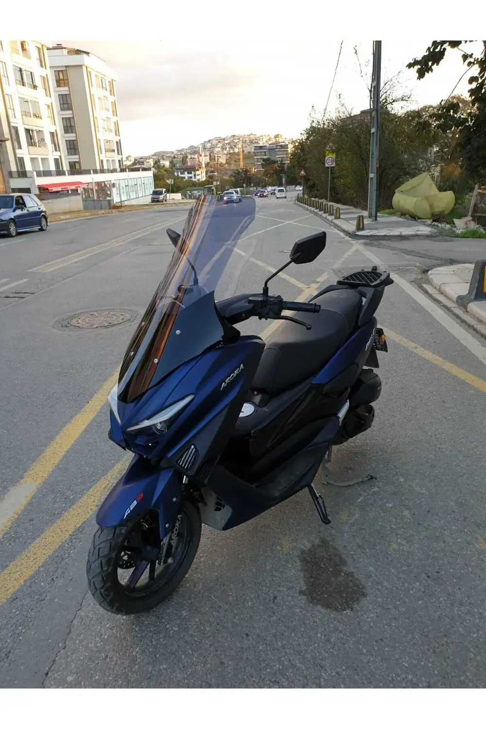 Arora Max T Ön Cam 2022 2024 Model 78cm Açıkfüme Renkli 4mm UZUN